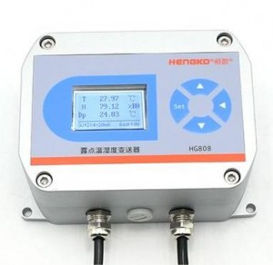 工業型煙氣濕度檢測儀 高溫高濕專用 鋰電池手套箱露點儀廠家HG808