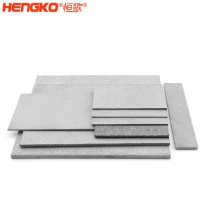 恒歌定制不銹鋼多孔金屬材料,耐高溫高精度工業級多孔納米材料